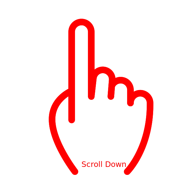 Scroll Down Icon